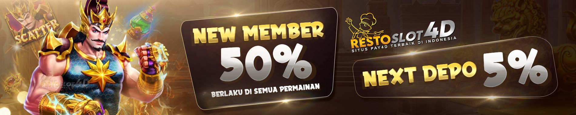 restoslot4d bonus new member